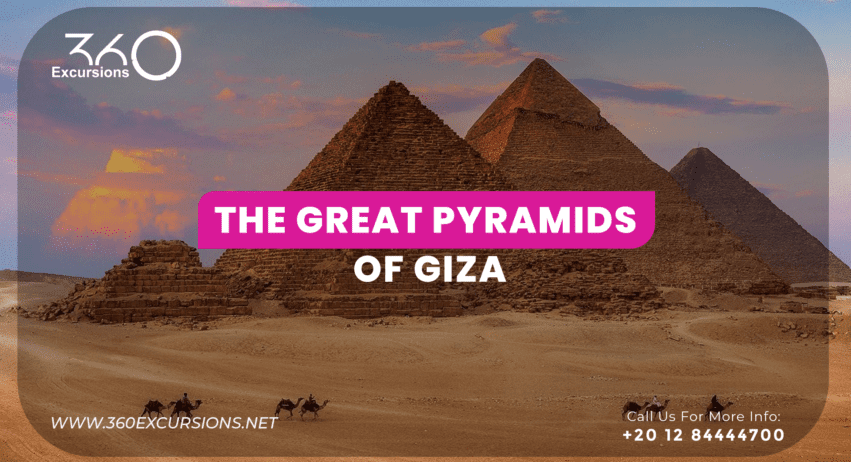 the Great Pyramids of Giza